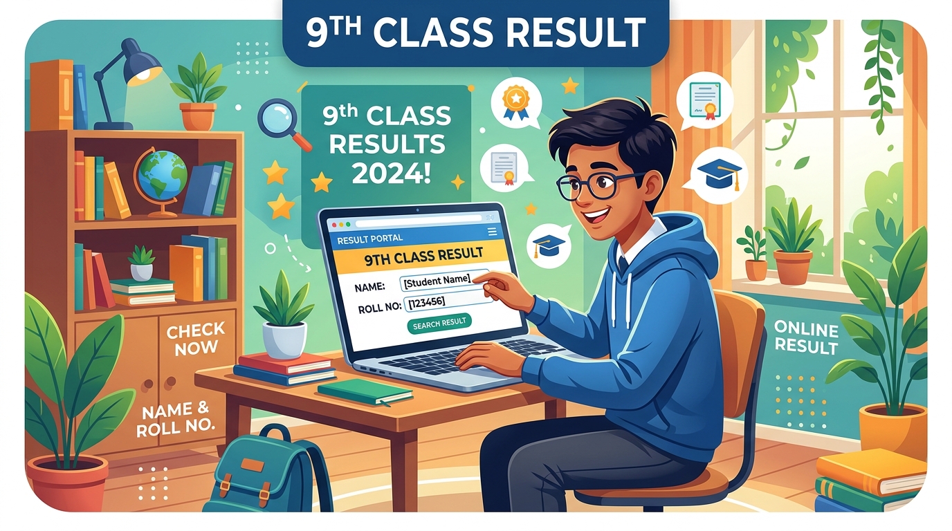 How to Check 9th Class Result 2026 by Name